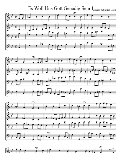 Es Woll Uns Gott Genadig Sein 1 preview