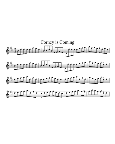 Corney Is Coming (Version 2) preview