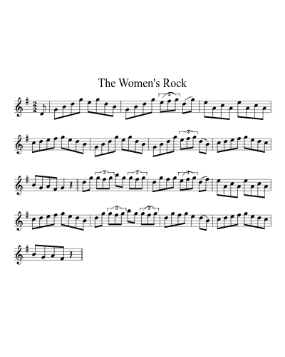 The women's rock (Version 2)