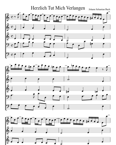Herzlich Tut Mich Verlangen preview