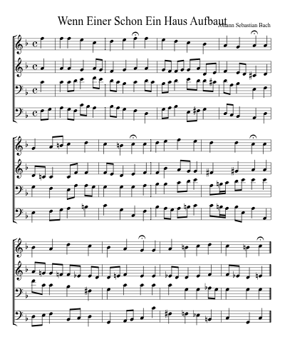 Wenn Einer Schon Ein Haus Aufbaut preview