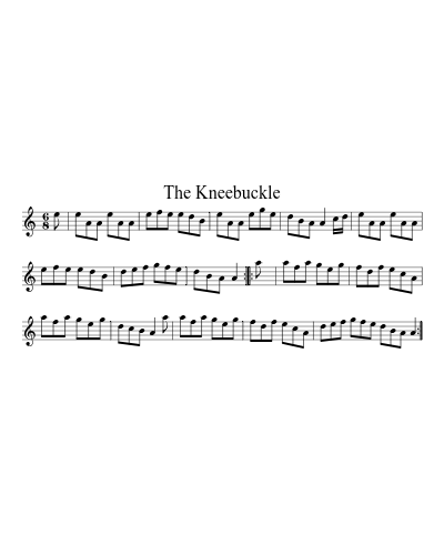 The kneebuckle (Version 2)
