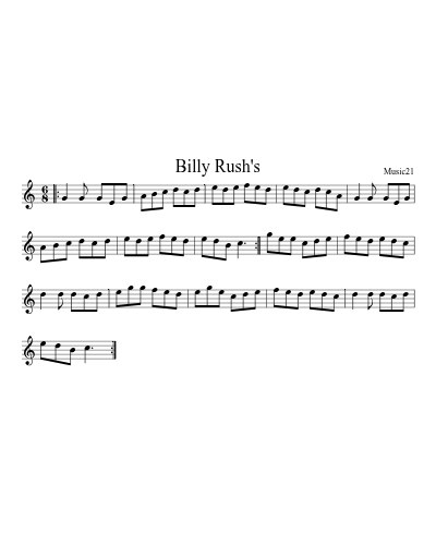 Billy Rush's