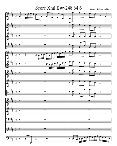 Score Xml Bwv248 64 6