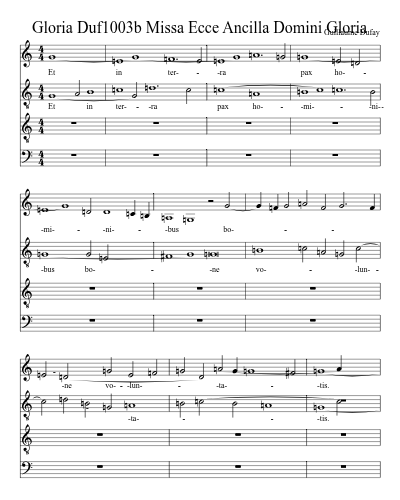 Gloria Duf1003b Missa Ecce Ancilla Domini Gloria preview