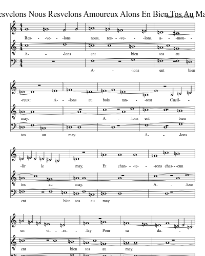 Resvelons Nous Resvelons Amoureux Alons En Bien Tos Au May preview