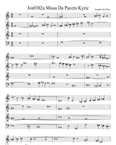 Jos0302a Missa Da Pacem Kyrie preview