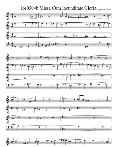 Jos0304b Missa Cum Iocunditate Gloria