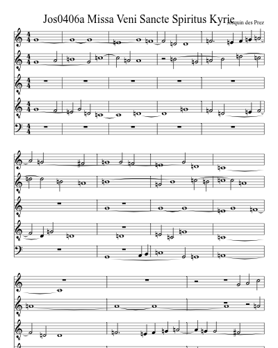 Jos0406a Missa Veni Sancte Spiritus Kyrie preview