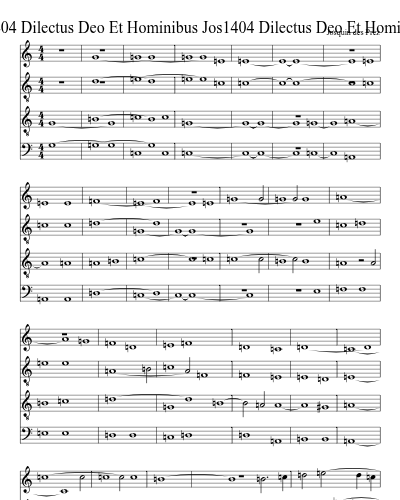 Jos1404 Dilectus Deo Et Hominibus Jos1404 Dilectus Deo Et Hominibus
