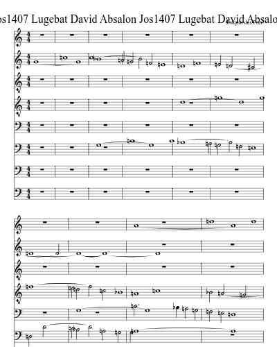 Jos1407 Lugebat David Absalon Jos1407 Lugebat David Absalon preview