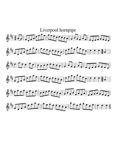Liverpool hornpipe