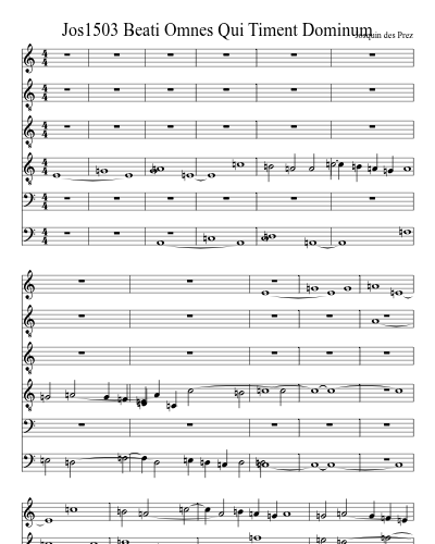 Jos1503 Beati Omnes Qui Timent Dominum