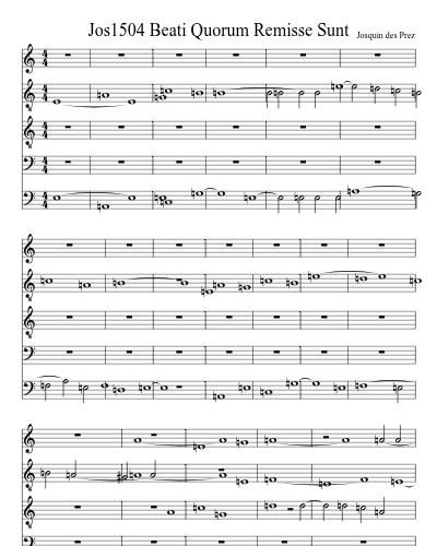 Jos1504 Beati Quorum Remisse Sunt