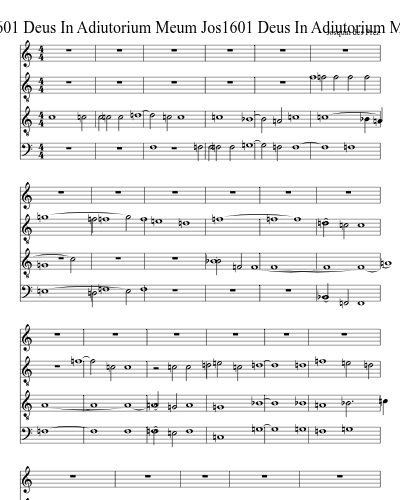 Jos1601 Deus In Adiutorium Meum Jos1601 Deus In Adiutorium Meum