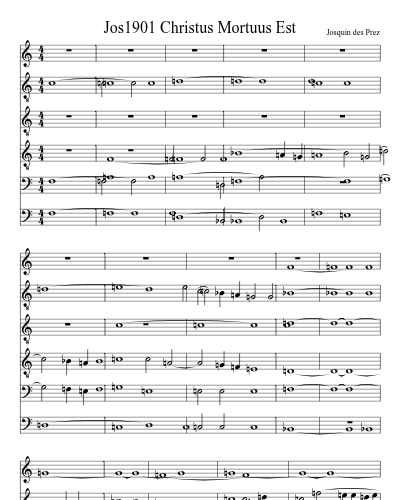 Jos1901 Christus Mortuus Est