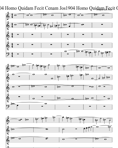 Jos1904 Homo Quidam Fecit Cenam Jos1904 Homo Quidam Fecit Cenam