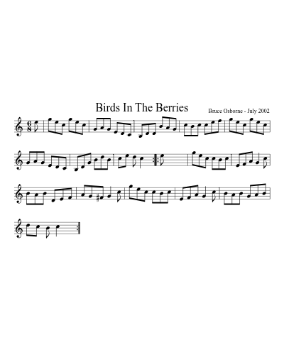 Birds In The Berries