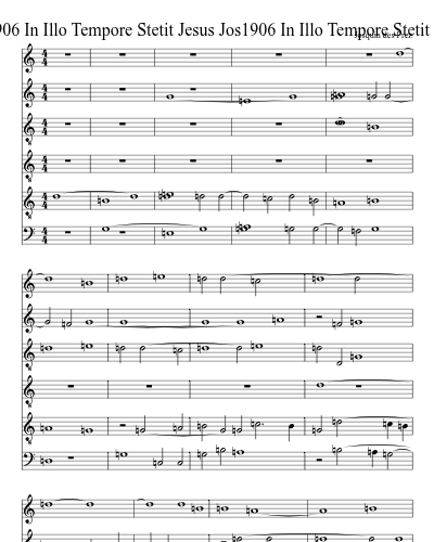 Jos1906 In Illo Tempore Stetit Jesus Jos1906 In Illo Tempore Stetit Jesus