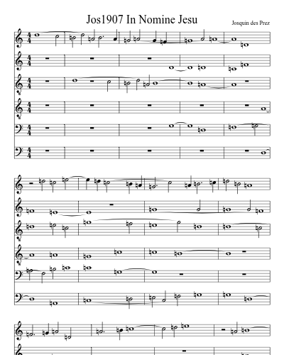 Jos1907 In Nomine Jesu