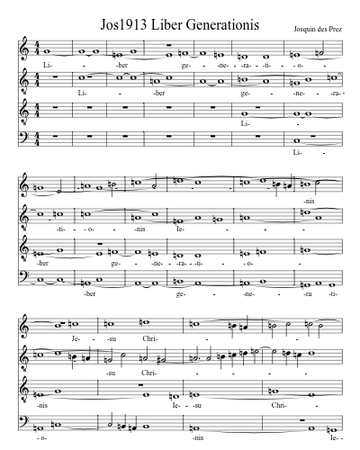 Jos1913 Liber Generationis preview