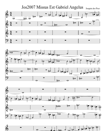 Jos2007 Missus Est Gabriel Angelus preview