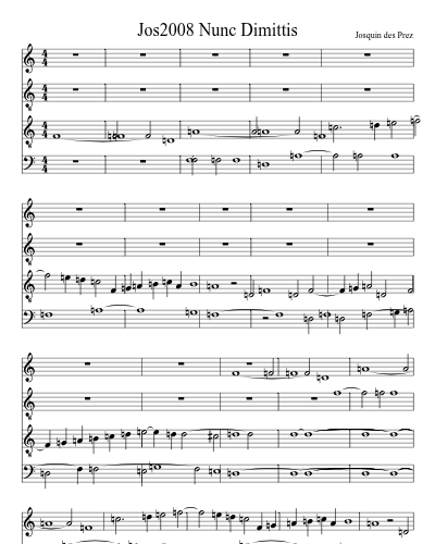 Jos2008 Nunc Dimittis preview