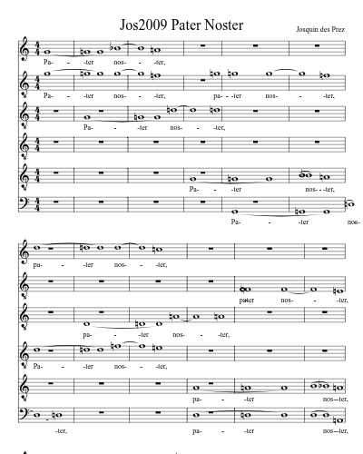 Jos2009 Pater Noster