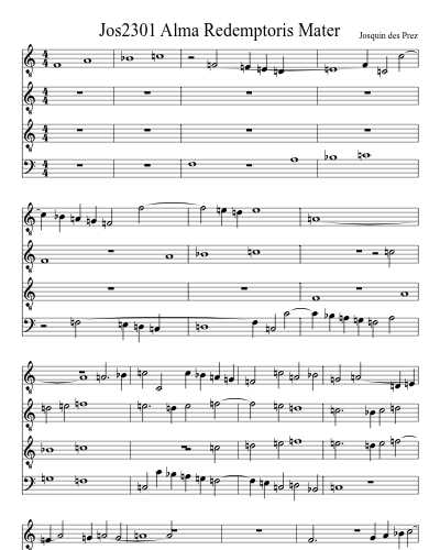 Jos2301 Alma Redemptoris Mater