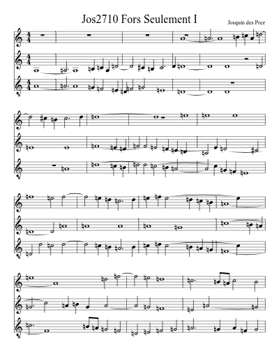 Jos2710 Fors Seulement I