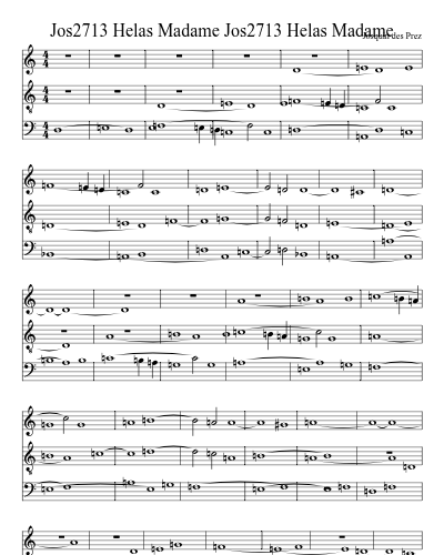 Jos2713 Helas Madame Jos2713 Helas Madame