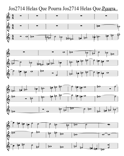 Jos2714 Helas Que Pourra Jos2714 Helas Que Pourra