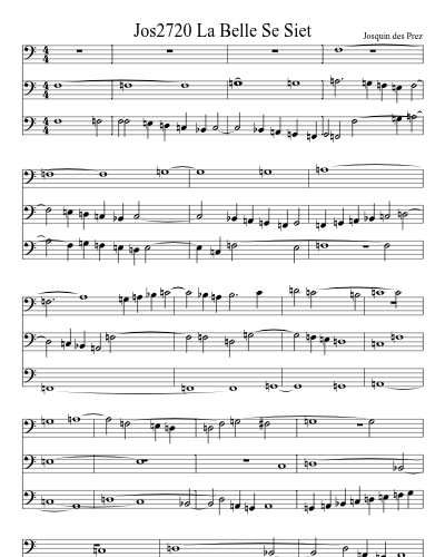 Jos2720 La Belle Se Siet