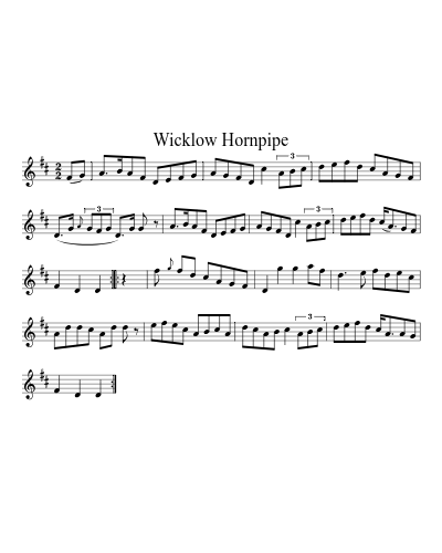 Wicklow Hornpipe