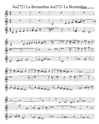 Jos2721 La Bernardina Jos2721 La Bernardina