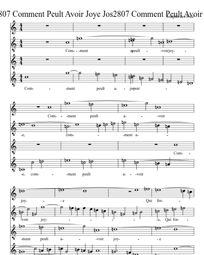 Jos2807 Comment Peult Avoir Joye Jos2807 Comment Peult Avoir Joye preview