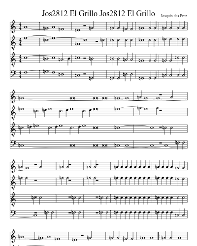 Jos2812 El Grillo Jos2812 El Grillo