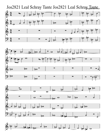 Jos2821 Leal Schray Tante Jos2821 Leal Schray Tante