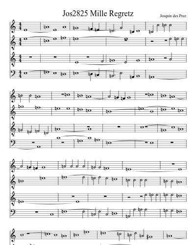 Jos2825 Mille Regretz preview