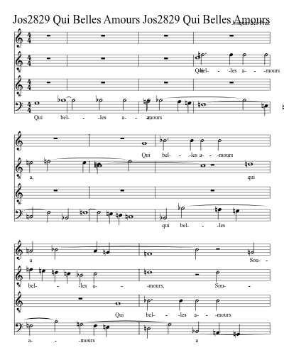 Jos2829 Qui Belles Amours Jos2829 Qui Belles Amours preview