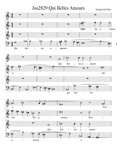 Jos2829 Qui Belles Amours preview