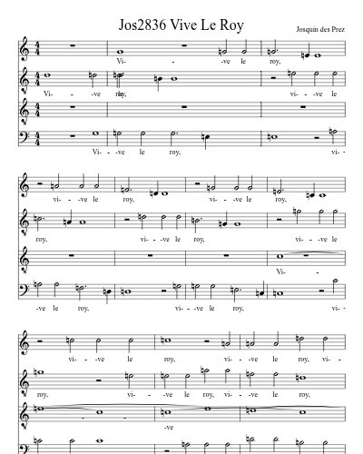 Jos2836 Vive Le Roy preview