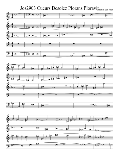 Jos2903 Cueurs Desolez Plorans Ploravit