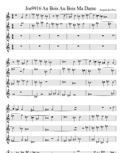 Jos9916 Au Bois Au Bois Ma Dame preview