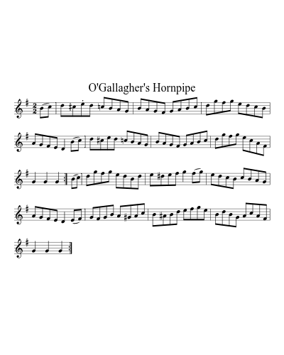 O'Gallagher's Hornpipe