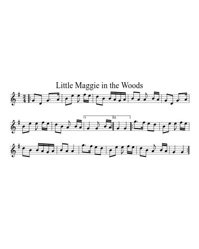 Little Maggie in the Woods preview