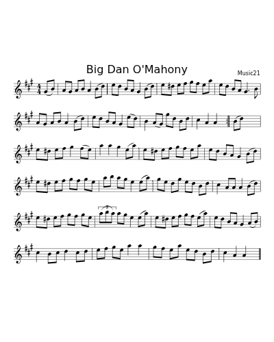 Big Dan O'Mahony (Version 2)