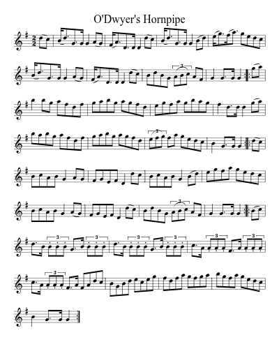 O'Dwyer's Hornpipe (Version 2)