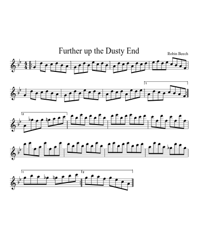 Further up the Dusty End