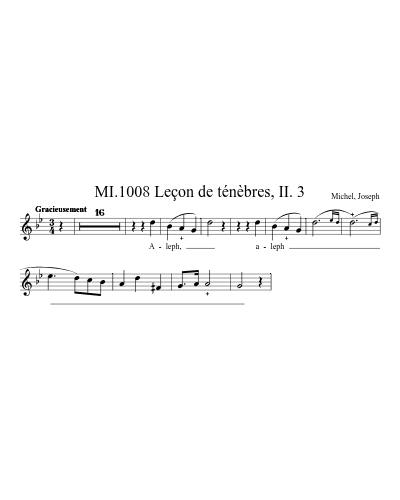 MI.1008 Leçon de ténèbres, II. 3